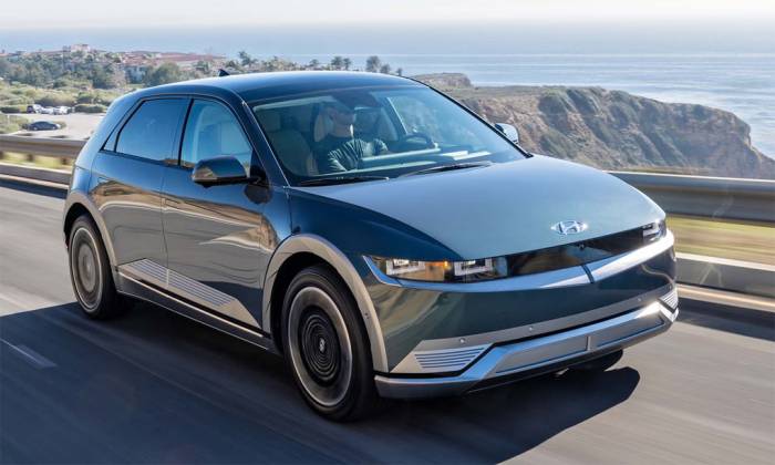 Xe điện Hyundai Ioniq 5 được sản xuất tại nhà máy ở Ellabell, bang Georgia. Ảnh: MotorTrend