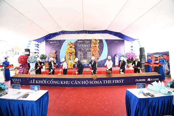 Sự kiện khởi công khu căn hộ Soma The First ngày 30/9 tại Đồng Nai. Ảnh: Filmore Development