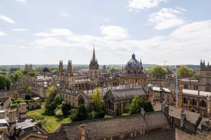 Đại học Oxford. Ảnh: Fanpage trường