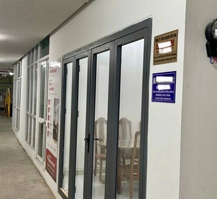 Một căn hộ chung cư làm văn phòng công ty tại TP HCM. Ảnh: Quang Huy