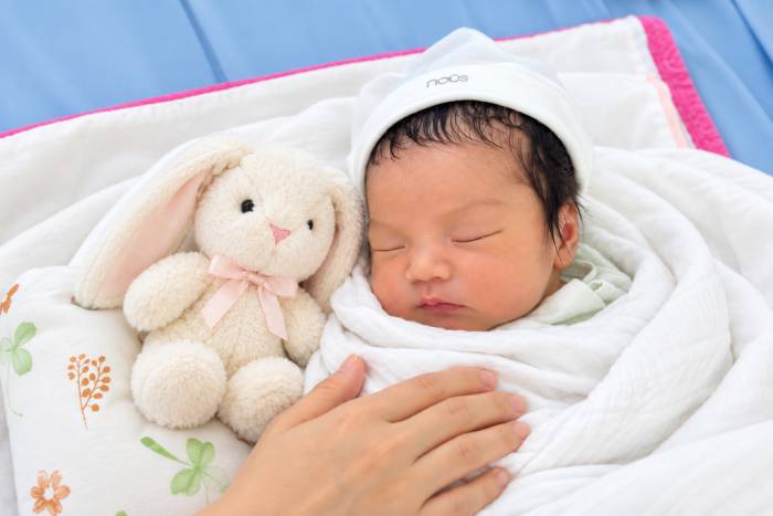 Con trai chị Hạnh chào đời khỏe mạnh sau 5 năm mong chờ. Ảnh: Nhân vật cung cấp