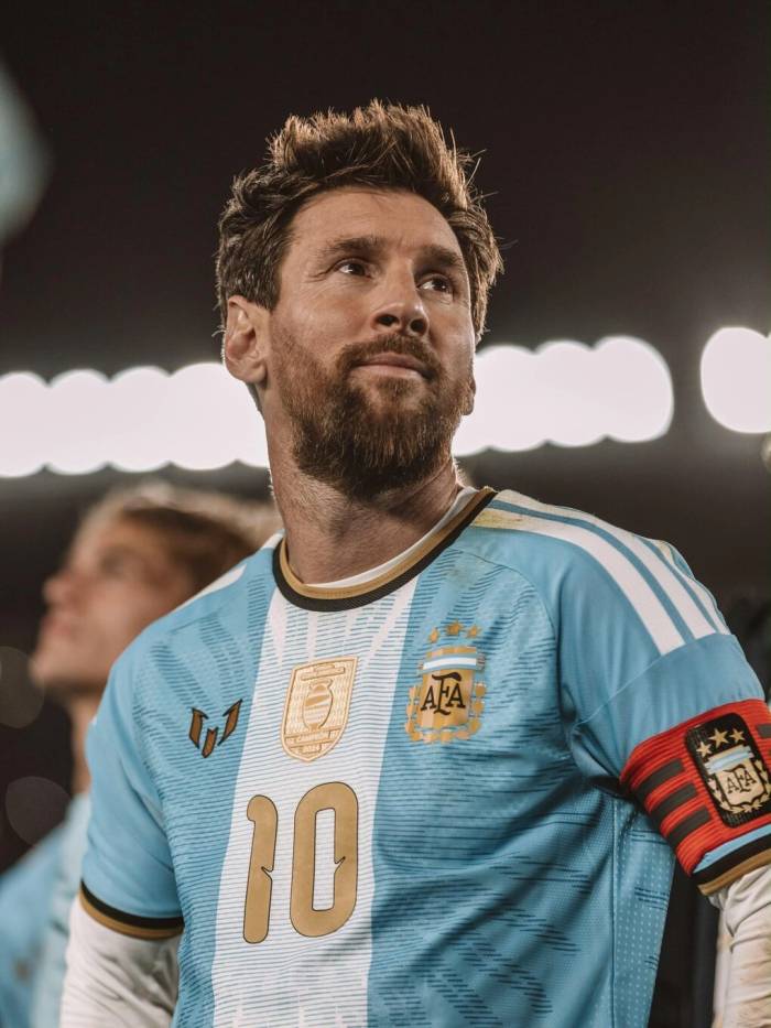 Messi trong trận giao hữu với Benin. Ảnh: Instagram/Antonela Roccuzzo