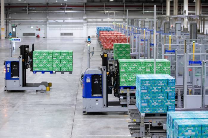 Các khoản đầu tư quy mô lớn vào công nghệ và sản xuất là nền tảng cho chiến lược không ngừng nâng chuẩn của Vinamilk. Ảnh: Minh Anh