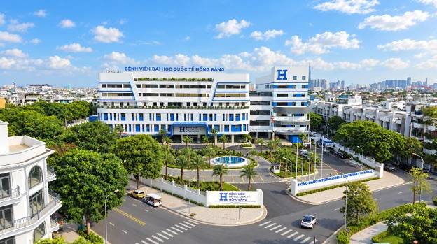 The Wellness Van Phuc liền kề Bệnh viện ĐH Quốc tế Hồng Bàng. Ảnh: VPG