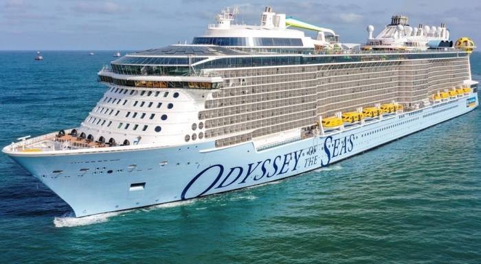 Tàu du lịch Odyssey of the Seas. Ảnh: Cruise Mapper