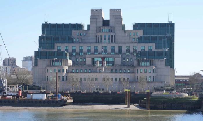 Trụ sở MI6 tại London, Anh tháng 3/2025. Ảnh: AP