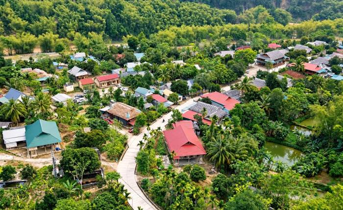 Một góc bản Ngàm. Ảnh: Văn Duẩn
