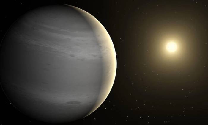 Ngoại hành tinh Beta Pictoris b. Ảnh: NASA Science