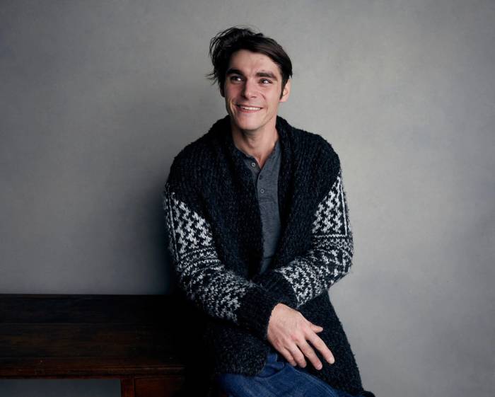 RJ Mitte trong sự kiện quảng bá phim Time Share tại Liên hoan phim Sundance ở bang Utah (Mỹ), tháng 1/2018. Ảnh: AP