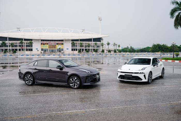 Mẫu sedan hướng đến nhóm người dùng trẻ, ưa trải nghiệm lái thể thao. Ảnh: Lynk & Co