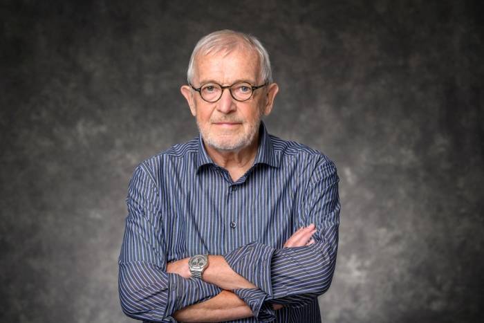 Francis Halzen, giáo sư Đại học Wisconsin-Madison. Ảnh: AFP