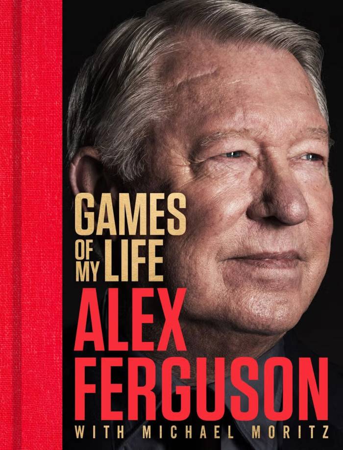 Ảnh bìa cuốn sách Games of My Life của Sir Alex Ferguson và đồng tác giả Michael Moritz, xuất bản ngày 8/10/2026. Ảnh: Amazon