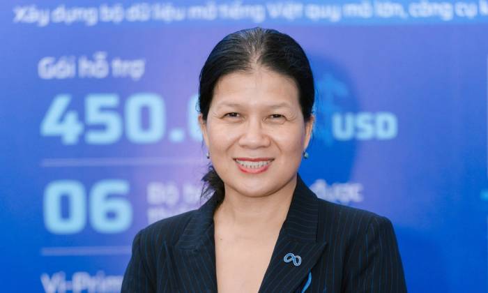 Bà Nguyễn Thị Thu Thảo tại Ngày hội Đổi mới sáng tạo, tháng 10/2026. Ảnh: Meta
