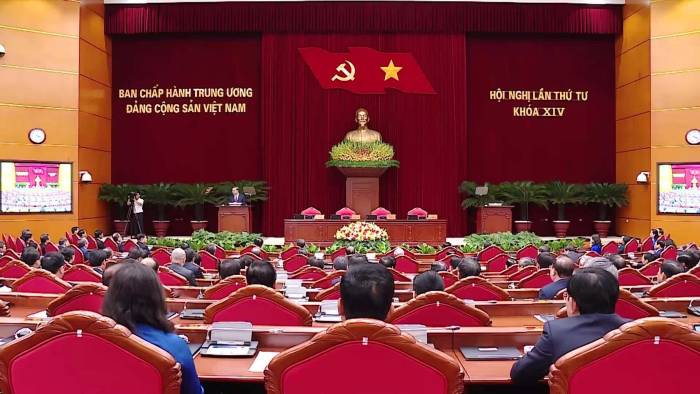 Video bế mạc Hội nghị Trung ương 4 khóa 14