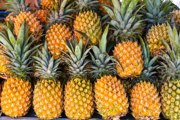 Quả dứa nhiều vitamin C, ăn giúp giảm cân song không giúp làm thơm vùng kín như nhiều lời đồn. Ảnh minh họa: Vecteezy