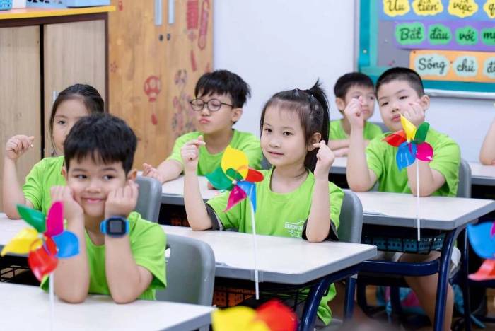 Học sinh trường Ngôi Sao Hà Nội tham gia trại hè 2026. Ảnh: Fanpage nhà trường