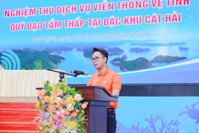 Ông Hàn Đức Biên - Giám đốc Trung tâm Giải pháp Phi mặt đất. Ảnh: FPT Telecom