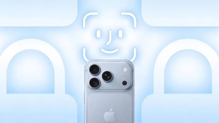 Minh họa iPhone 18 Pro và tính năng nhận diện khuôn mặt Face ID. Ảnh: MacRumors