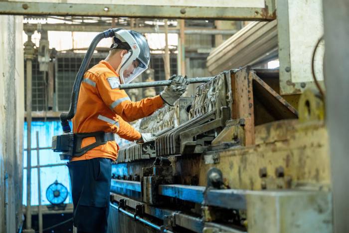Các công đoạn sản xuất tại mỏ núi Pháo. Ảnh: Masan