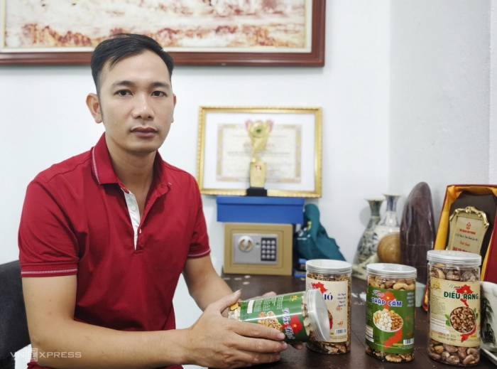 Bùi Văn Nhân, thanh niên nông thôn tiêu biểu Hải Phòng, Ảnh: Lê Tân