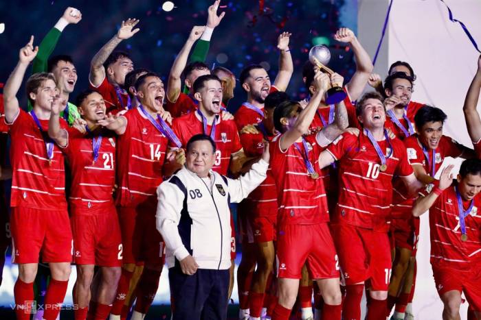 Indonesia thắng Thái Lan ở chung kết để vô địch FIFA ASEAN Cup 2026 tại sân Gelora Bung Karno, Jakarta, Indonesia ngày 5/10/2026. Ảnh: Hai Tư