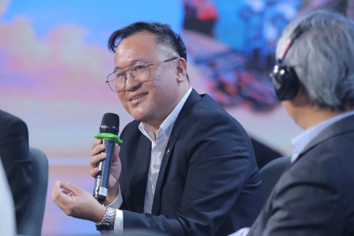 Ông Angus Liew chia sẻ ý kiến tại toạ đàm. Ảnh: BTC