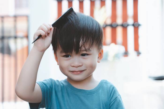 Trẻ dùng chung lược và đồ chơi có thể lây chấy và các bệnh truyền nhiễm. Ảnh minh họa: Vecteezy