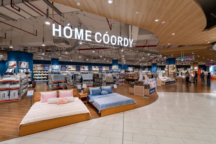 Khu vực nhãn hàng riêng của Aeon – Hóme Cóordy. Ảnh: Aeon Việt Nam