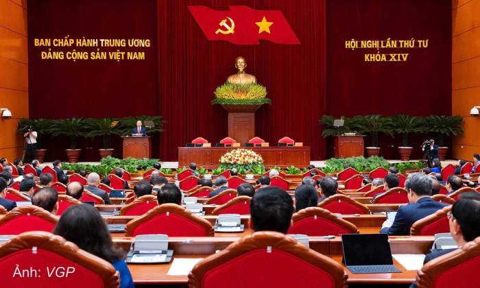 Tổng Bí thư, Chủ tịch nước Tô Lâm phát biểu bế mạc Hội nghị. Ảnh: VGP