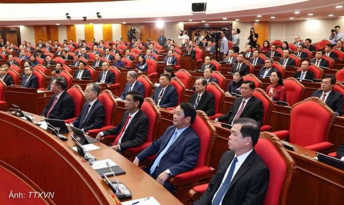 Đại biểu tại phiên bế mạc Hội nghị. Ảnh: TTXVN