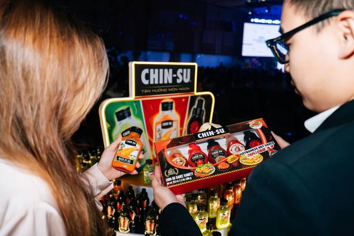Các sản phẩm Chin-su. Ảnh: Masan