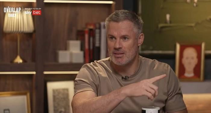 Jamie Carragher bình luận trên chương trình The Overlap Daily ngày 9/10.