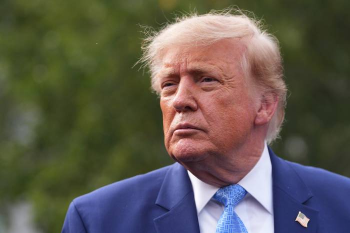 Tổng thống Donald Trump tại Nhà Trắng ngày 29/9. Ảnh: AP