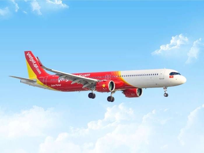 Tàu bay của Vietjet. Ảnh: Vietjet