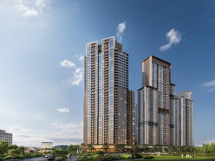 Phối cảnh tổ hợp Sun Glory Residence tại Nghệ An. Ảnh: Sun Property