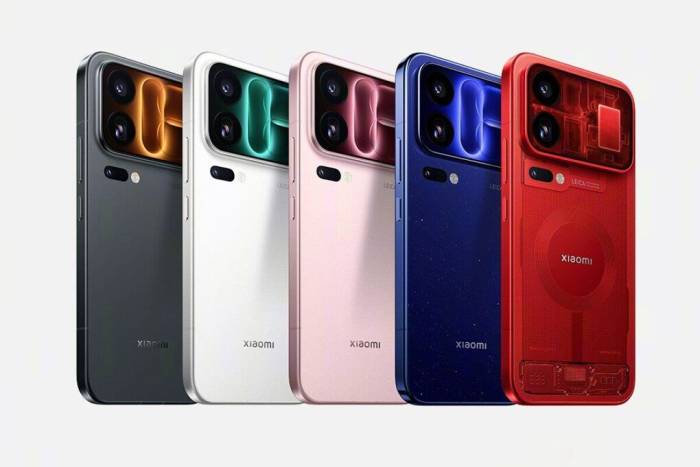 Xiaomi 18 Pro Max với màn hình phụ phía sau.