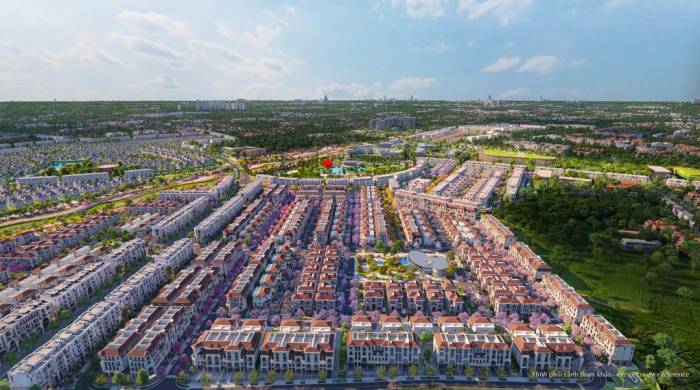 Các sản phẩm nhà ở tại Hồng Hạc City. Ảnh: Phú Mỹ Hưng