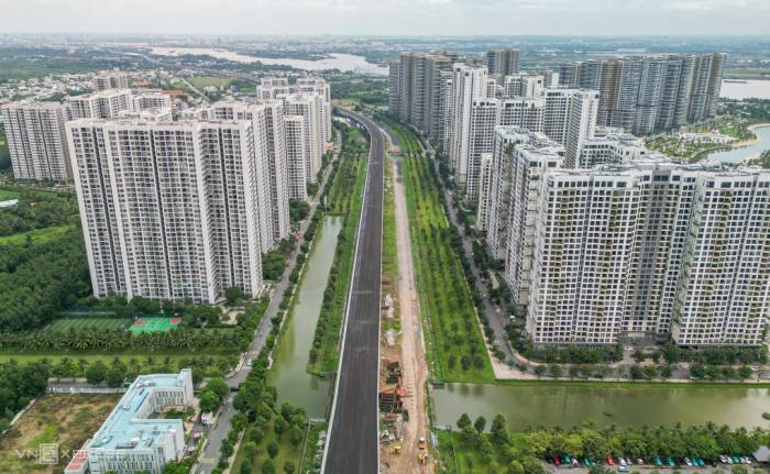 Bất động sản khu Đông TP HCM với các dự án chung cư tháng 8/2026. Ảnh: Quỳnh Trần