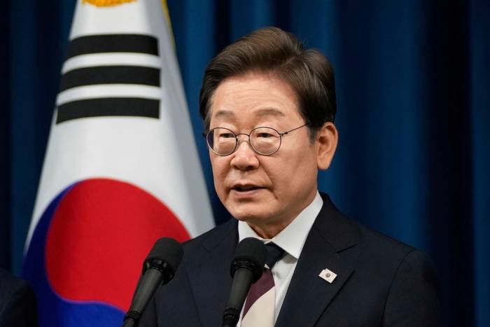 Tổng thống Hàn Quốc Lee Jae-myung tại Seoul ngày 4/6. Ảnh: AP