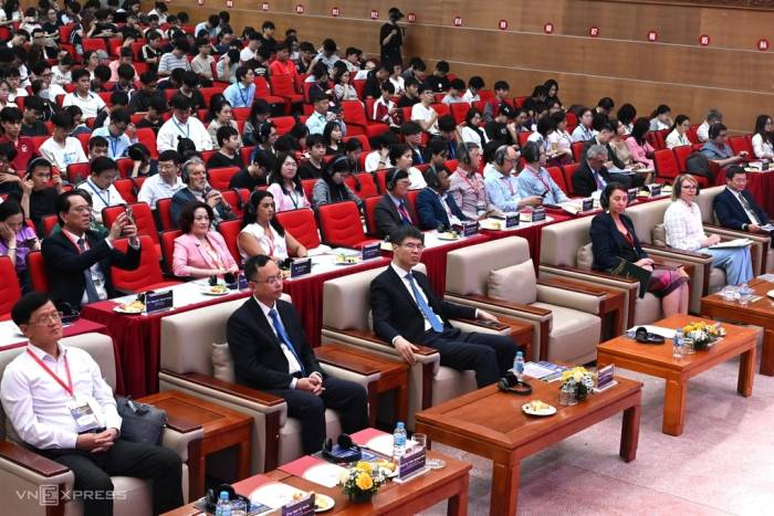 Diễn đàn Công nghệ chiến lược Australia - Việt Nam 2026, tổ chức ngày 1/10 tại Học viện Công nghệ Bưu chính Viễn thông. Ảnh: Trọng Đạt