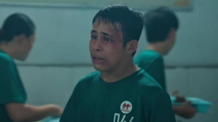 Đinh Viết Tường đóng cùng nghệ sĩ Như Quỳnh trong phim 'Trại buôn người'