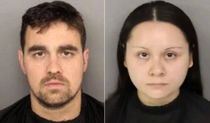 John Blauvelt (trái) và Hannah Thompson. Ảnh: Simpsonville Police Department