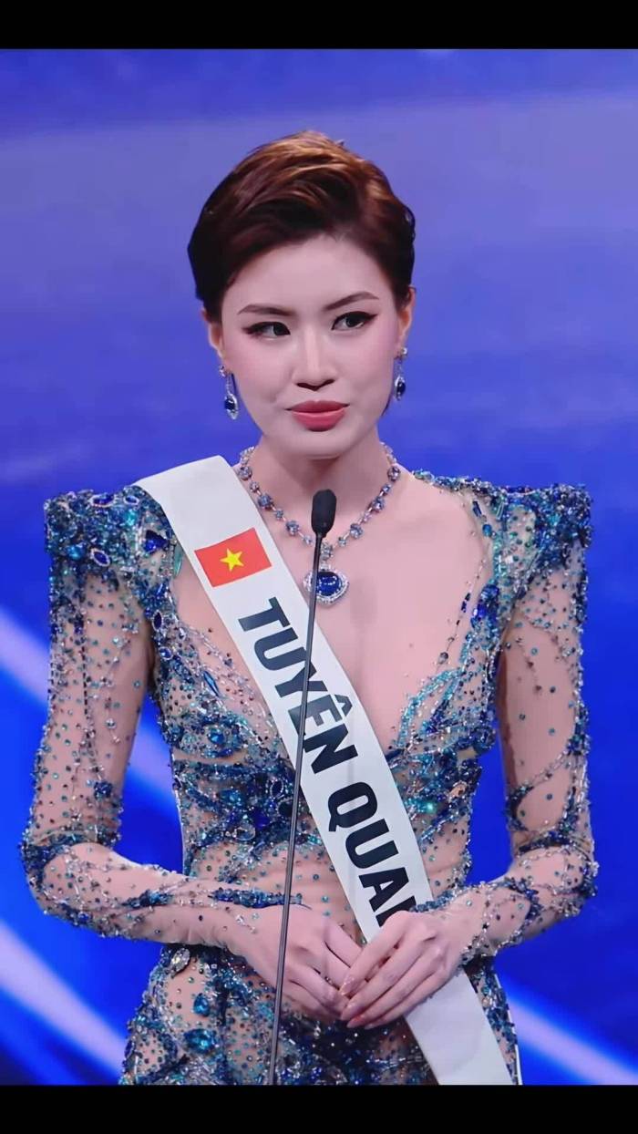 Pháo thi ứng xử tại chung kết Miss Universe Vietnam 2026