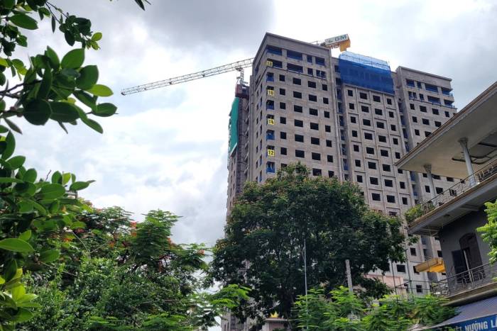 Một dự án nhà ở xã hội tại Hải Phòng. Ảnh: Lê Tân