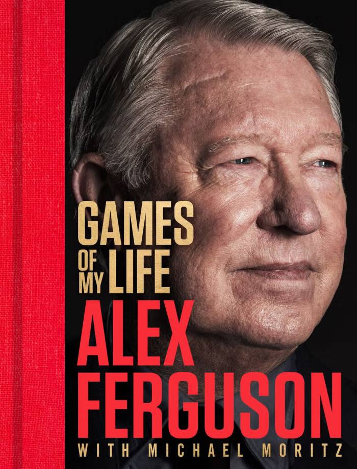 Ảnh bìa cuốn sách Games of My Life của Sir Alex Ferguson và đồng tác giả Michael Moritz, xuất bản ngày 8/10/2026. Ảnh: Amazon