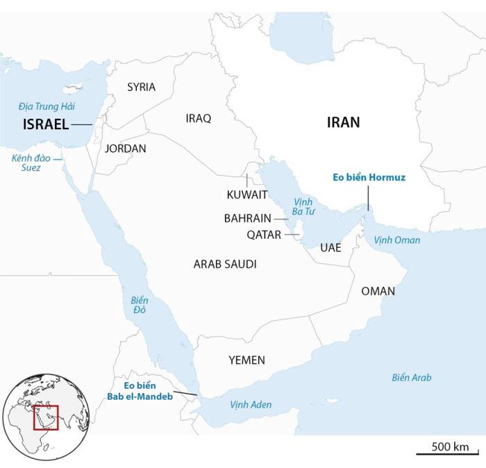 Vị trí Yemen và Arab Saudi. Đồ họa: Guardian