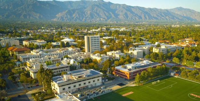 Viện Công nghệ California nhìn từ trên cao. Ảnh: Website trường