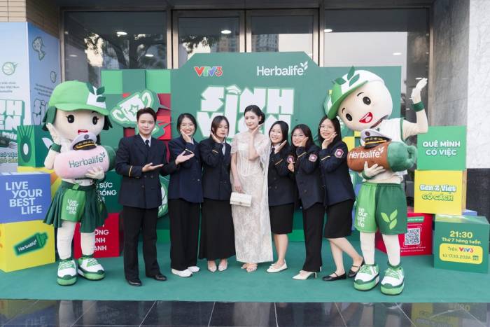 Đội thi đến từ Đại học Hàng hải Việt Nam (TP Hải Phòng). Ảnh: Tùng Đinh