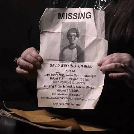 Tờ rơi tìm kiếm David Reed từ năm 1985. Ảnh: Cold Case Files